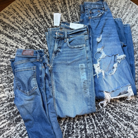Hollister Denim - Denim lot - American Eagle, hollister, and Aeropostale